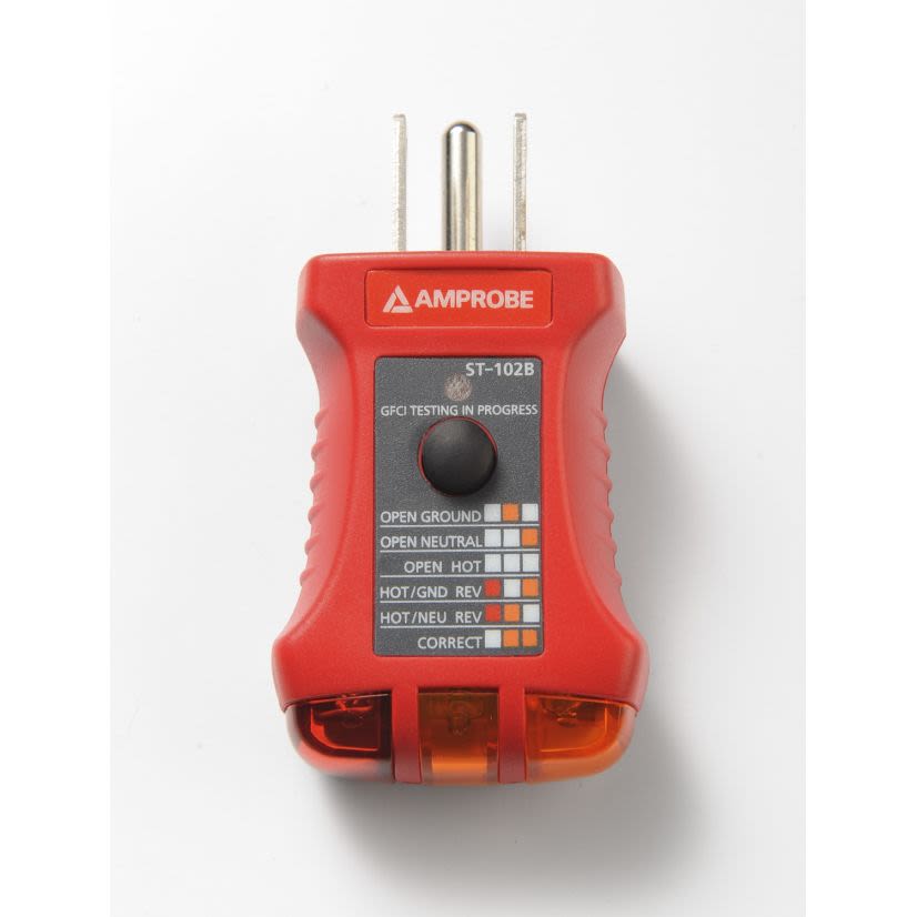 Amprobe® ST-102B GFCI Socket Tester